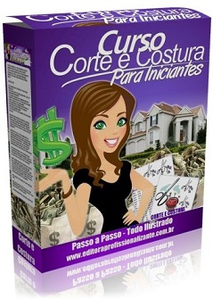 Imagem para Mostrar o Curso de Corte e Costura da Editora Profissionalizante